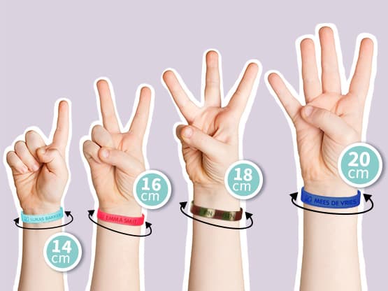 SOS Armband kind