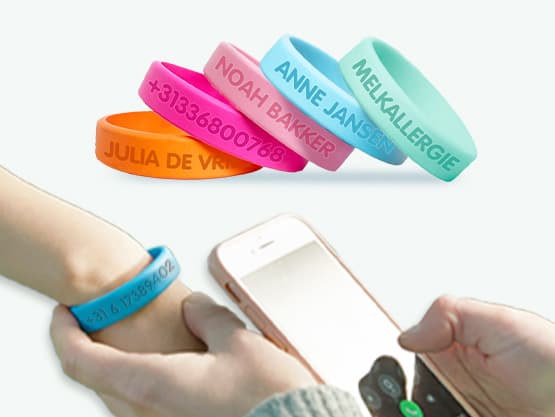 SOS Armband kind