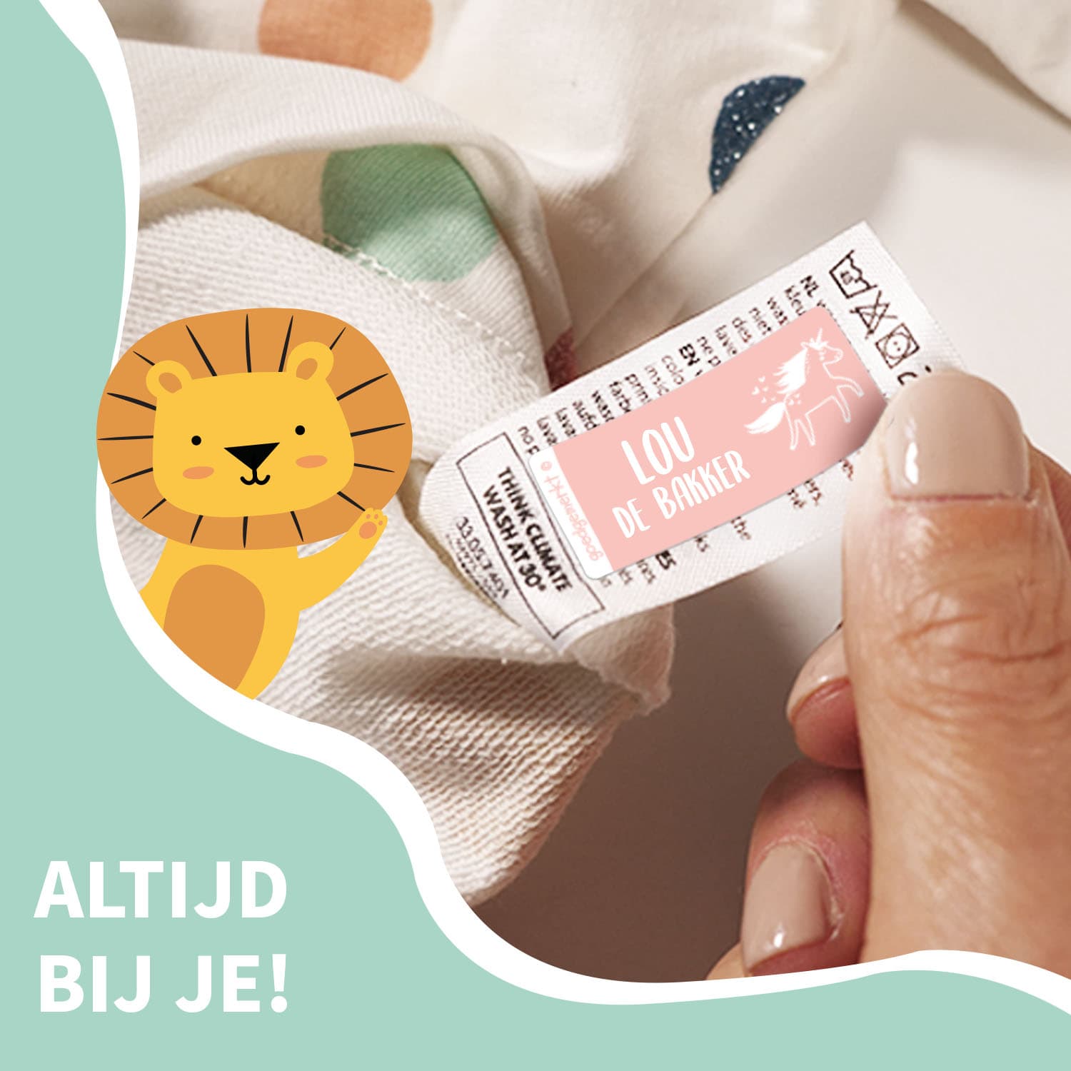 Kledingstickers - Eenkleurig