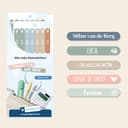 Mini labels in kleuren