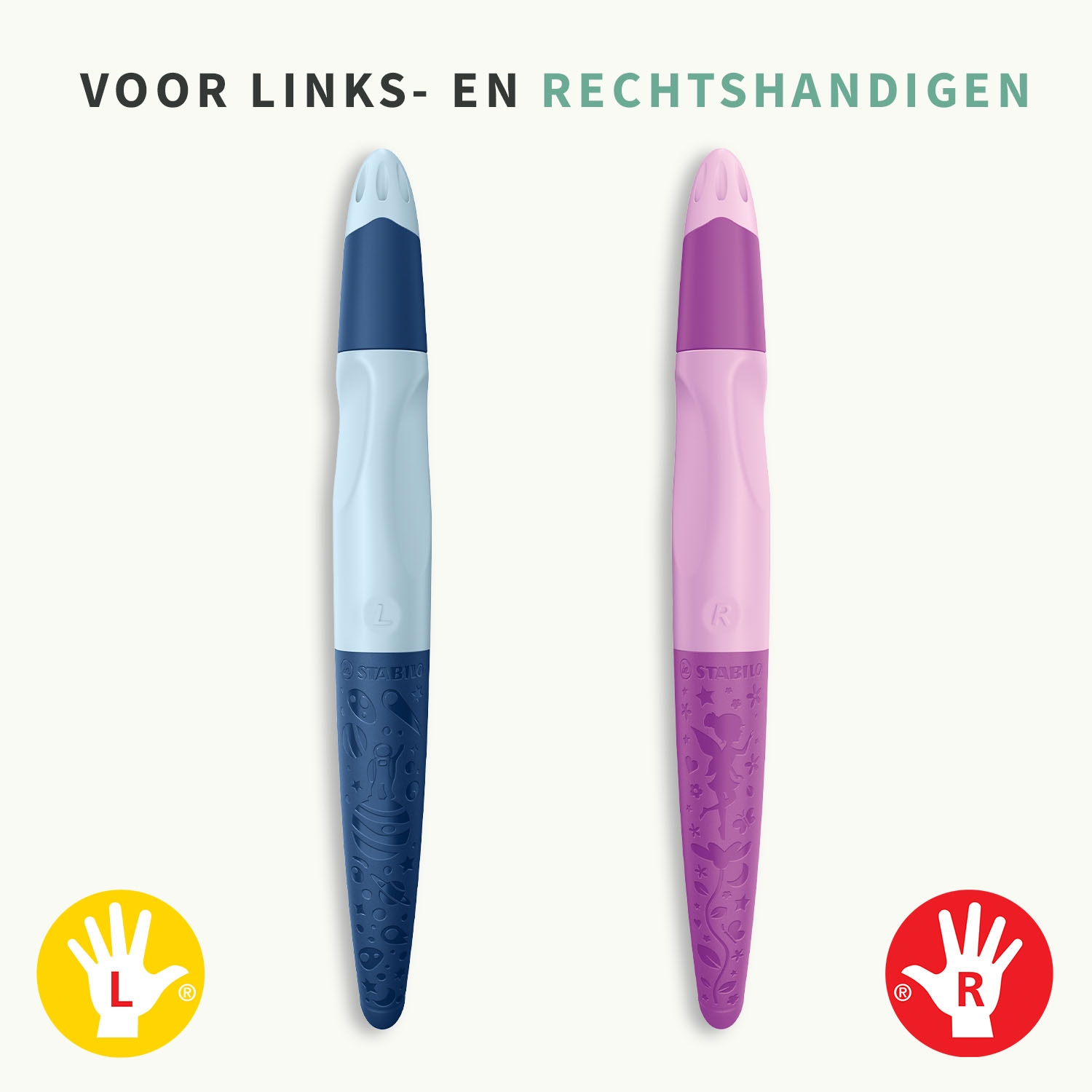 STABILO EASYoriginal-rollerball met Mini XS-labels – voor de klas